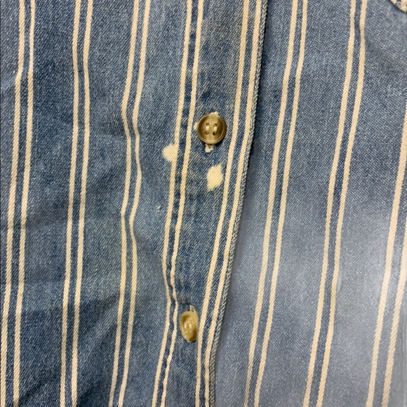 Vintage Details striped button down blouse - Picture 5 of 7